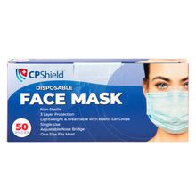 Load image into Gallery viewer, Disposable Face Mask 50 Pieces
